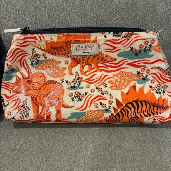 Cath Kidston Orange Animal-Print Cosmetic Bags - Picture 3 of 8
